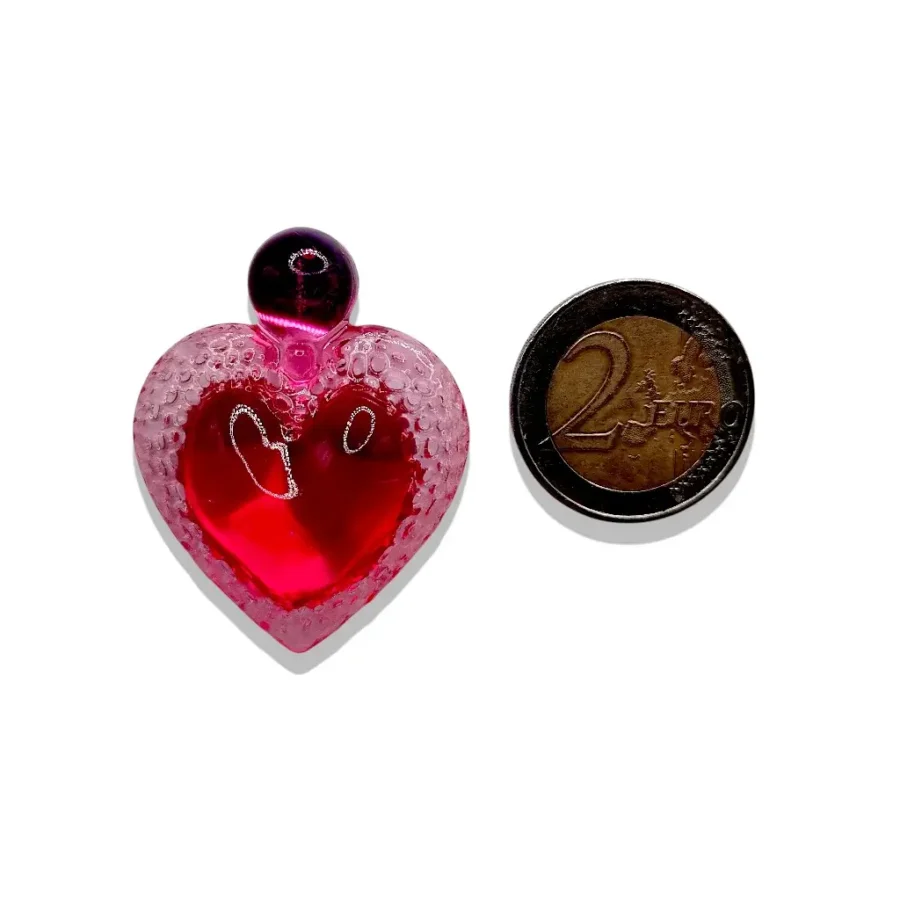 boucle d’oreille à pointe cherry taille GM pièce 2 euros