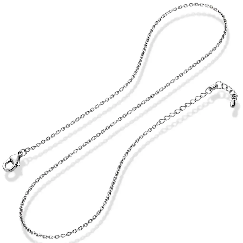 Chaîne en acier inoxydable de 50 cm du collier Fantômette , finition soignée et moderne – Collection P’tit monde
